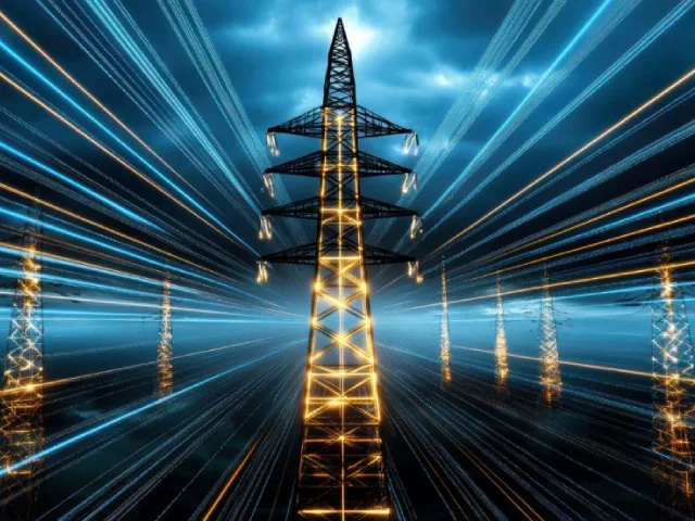 Electricity transmission infrastructure supporting industrial growth in India